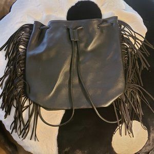 Victoria's Secret Black Backpack/Purse